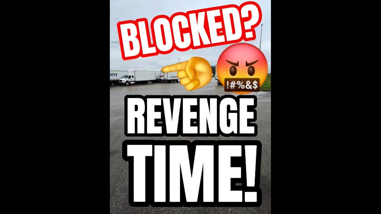 HE BLOCKED ME IN! REVENGE TIME, DRIVERS! Who’s with me?