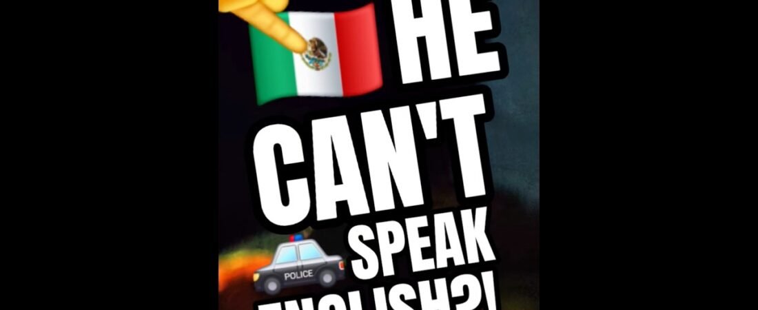 HE CANT SPEAK ENGLISH BUT HE CAN DRIVE A SEMI TRUCK!