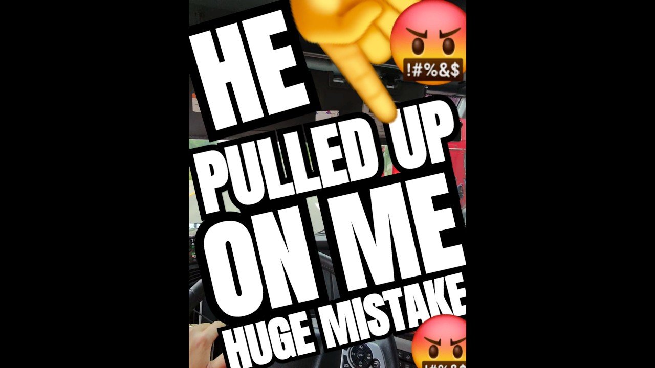 HE PULLED UP ON ME! Huge mistake! This is how I handled it.