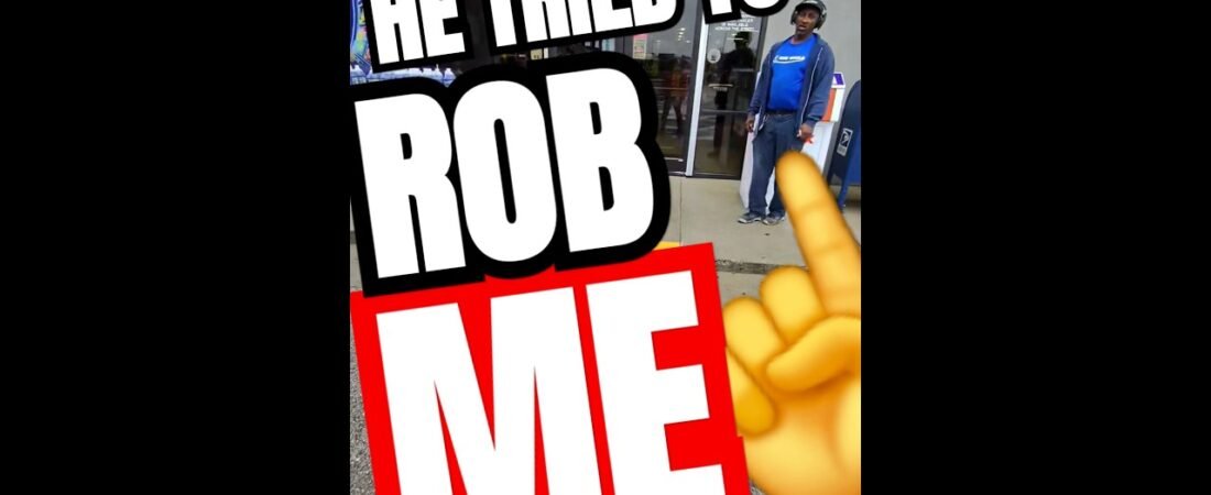 HE TRIED TO ROB ME!I But I SURVIVED! It’s bad out here for a driver.