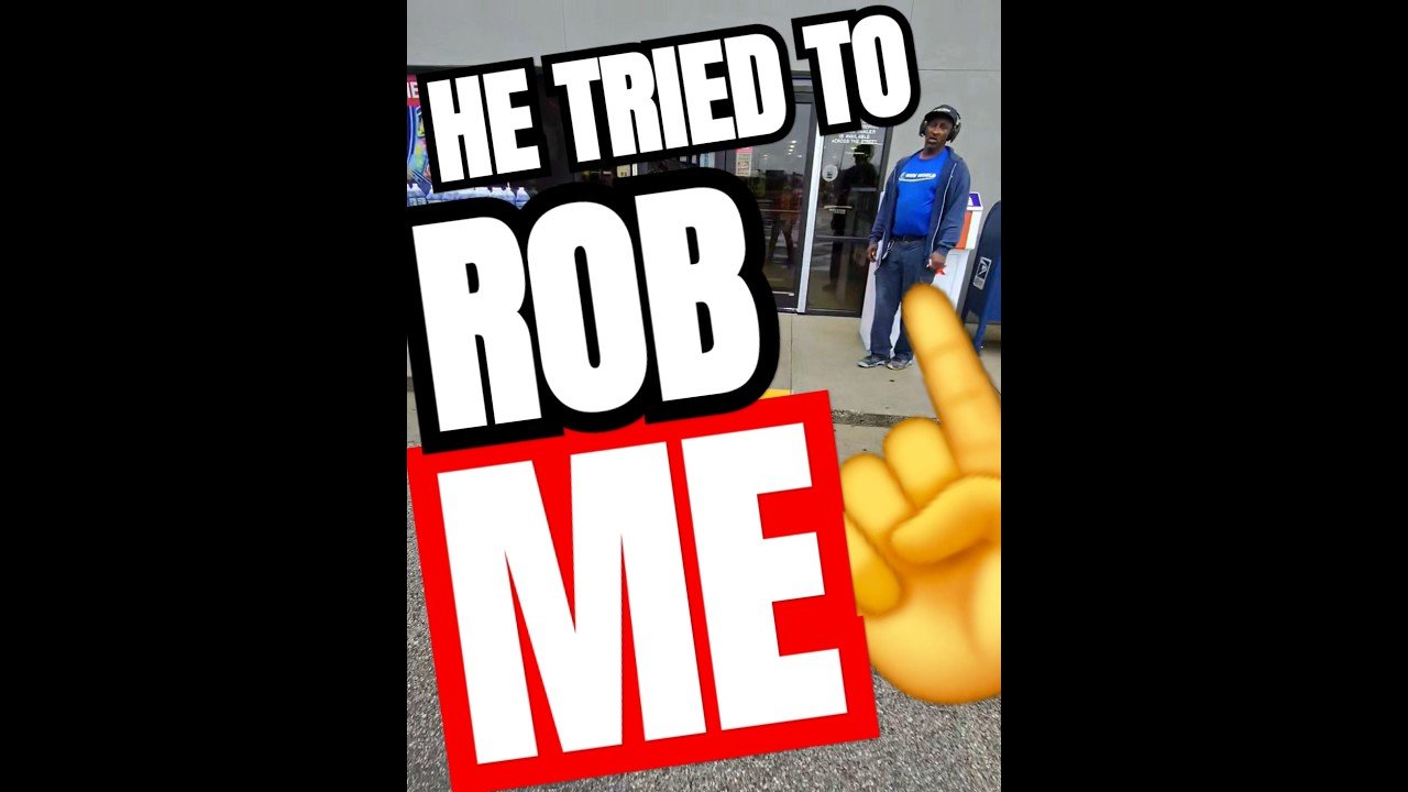 HE TRIED TO ROB ME!I But I SURVIVED! It’s bad out here for a driver.