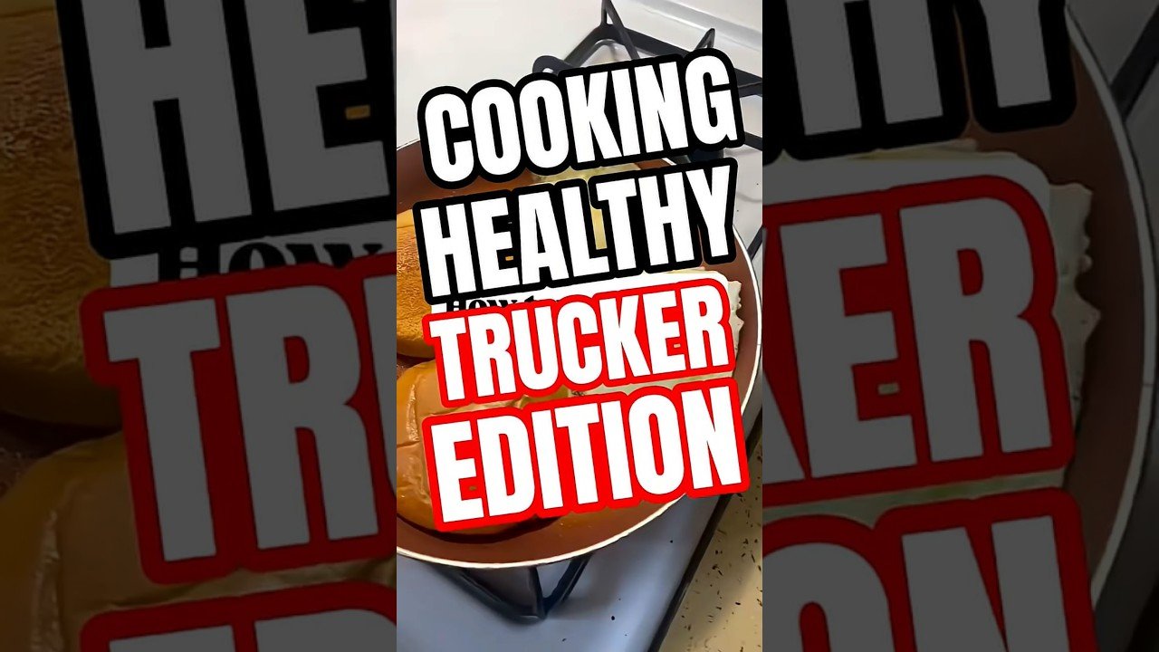 HEALTHY COOKING: TRUCKER EDITION! Real Truckers Teaching How To Stay Healthy Inside the Semi Truck.