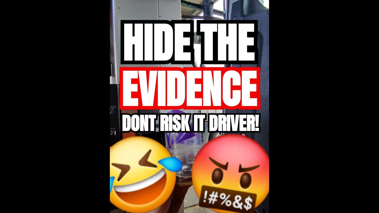 HIDE THE EVIDENCE! You WILL get caught!