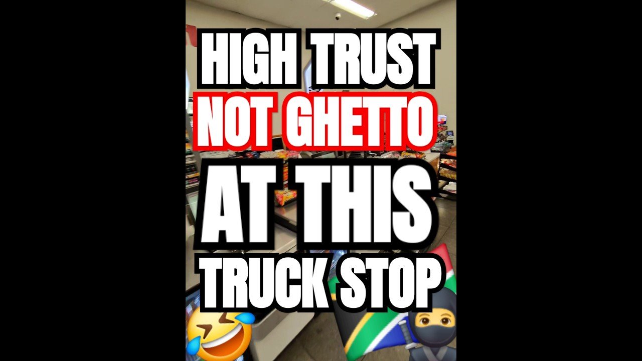 HIGH TRUST TRUCK STOP! This is NOT the ghetto. You should be jealous.