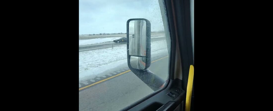 HIGHAY PATROL SHUT US DOWN! This snowstorm storm is getting crazy.