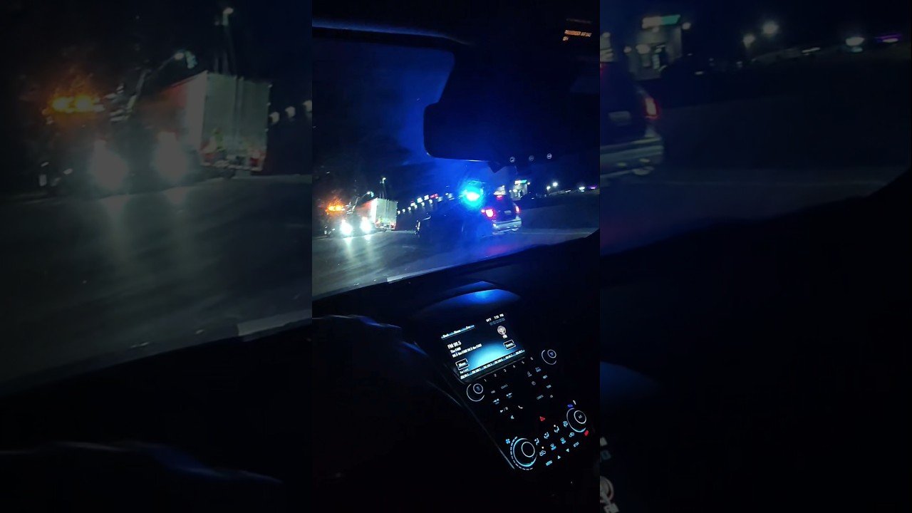 HIGHWAY SHOOTOUT LEAVES TRUCKER STRANDED WITH NOWHERE ELSE TO GO.