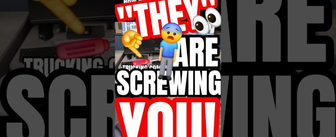 HOW ARE TRUCKING COMPANIES SCREWING TRUCK DRIVERS? Hear the truth from the source!