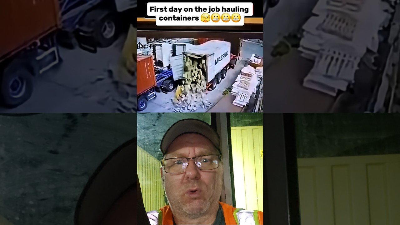 HOW DID EVERYTHING FALL OUT OF YOUR TRAILER, DRIVER?
