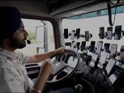HOW DISTRACTED CAN ONE TRUCKER BE? This is what that looks like