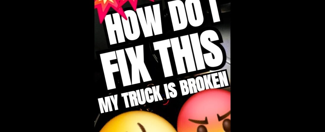 HOW DO I FIX THIS? My truck is broken. It’s brand new.