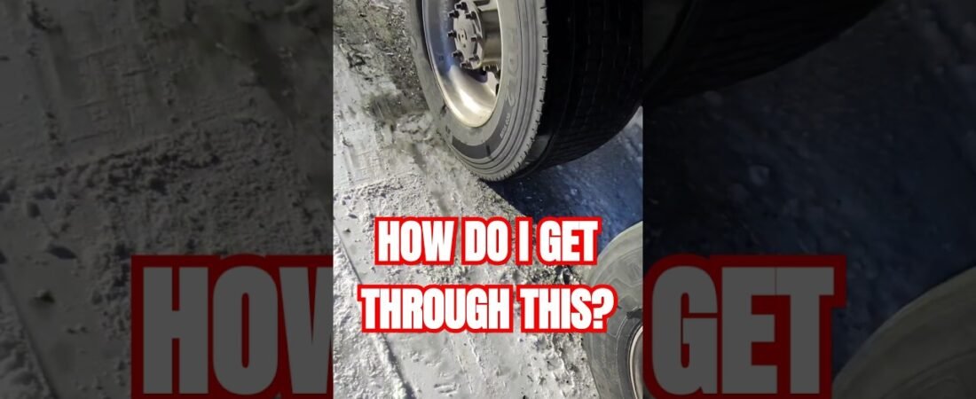 HOW DO I GET THROUGH THIS? Words of a DESPERATE trucker about to give up on WINTER!