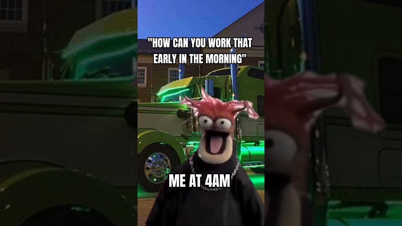 HOW DO WE GET UP THAT EARLY IN THE MORNING? IT’S CALLED BILLS!