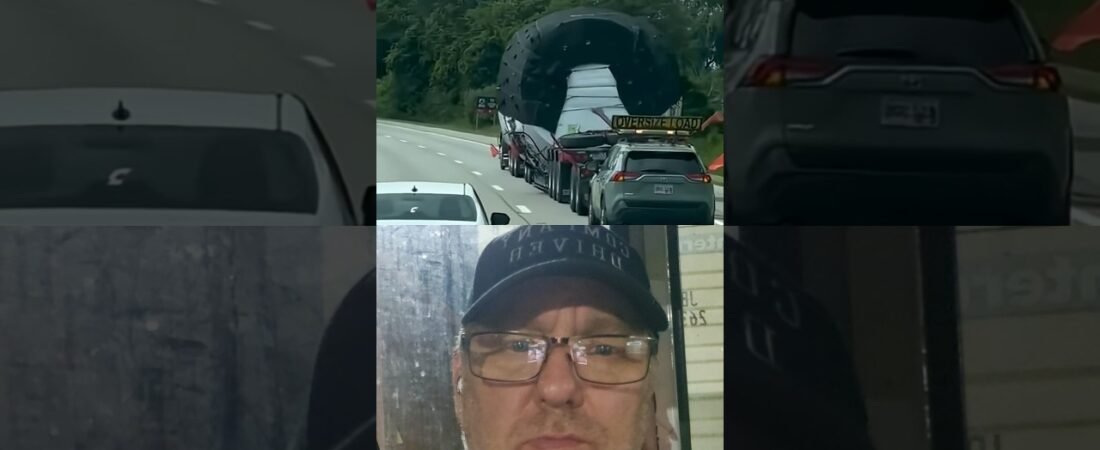 HOW DOES HE DRIVE LIKE THIS? I WOULD HAVE PULLED OVER MILES AGO!