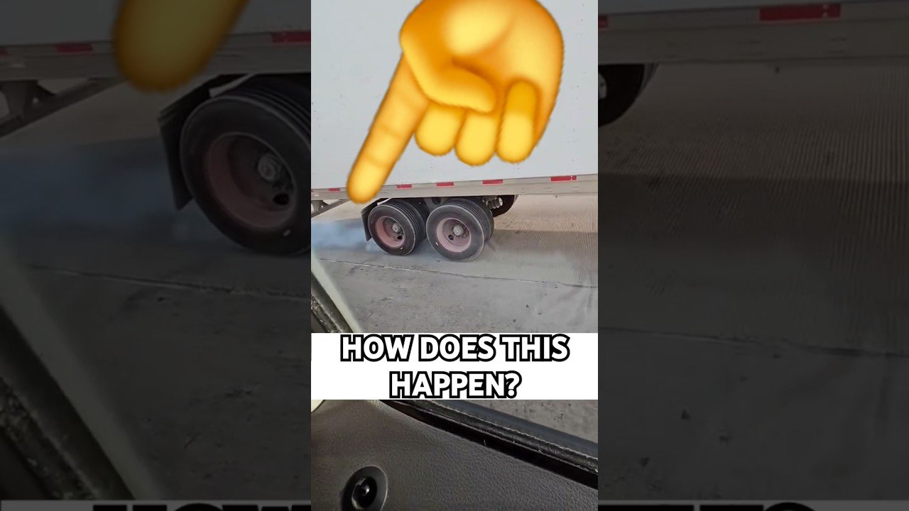 HOW DOES THIS HAPPEN? What did this truck driver do wrong?