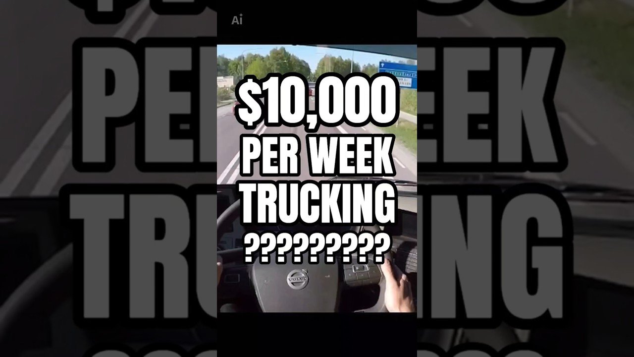 HOW DOES THIS TRUCKER EARN $10,000 PER WEEK?