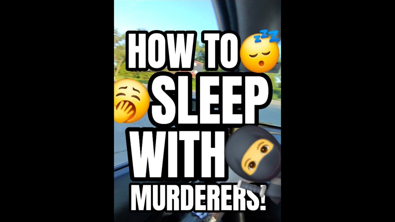 HOW TO SLEEP WITH MURDERERS AT THE TRUCK STOP? It’s not easy, but I’ll show you the place.
