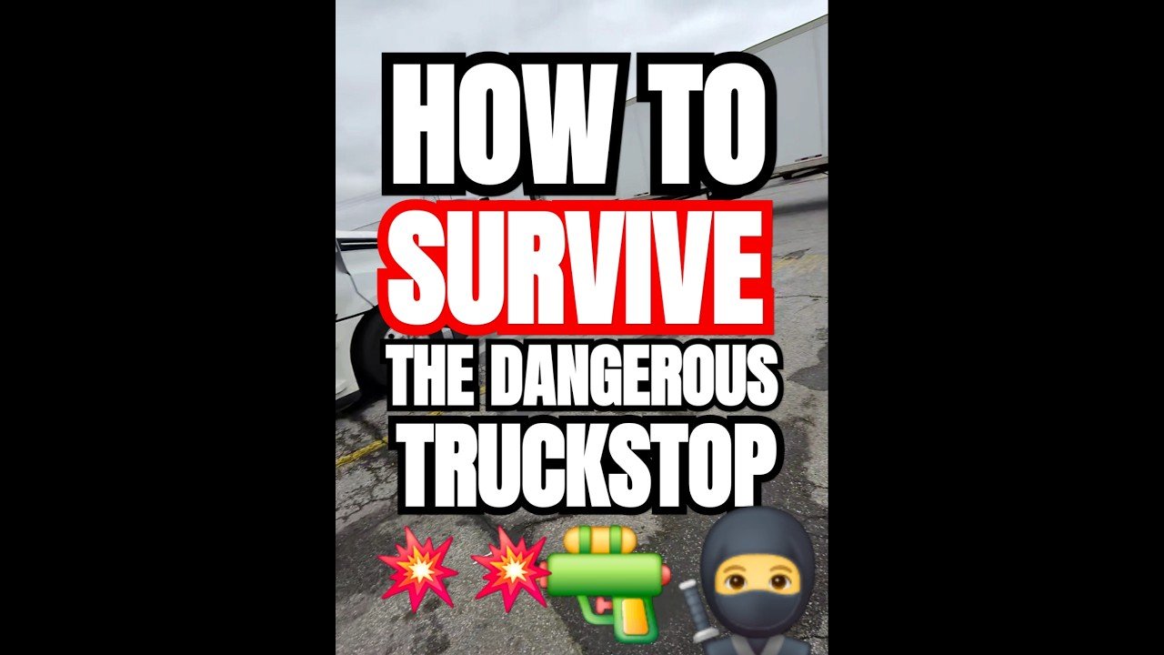 HOW TO SURVIVE A NIGHT AT THE DANGEROUS TRUCK STOP. These are the rules.