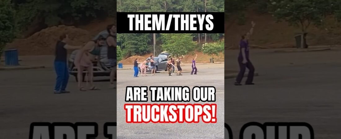 HOW TO TAKE BACK OUR TRUCKSTOPS! This is a REAL Trucker Hero!