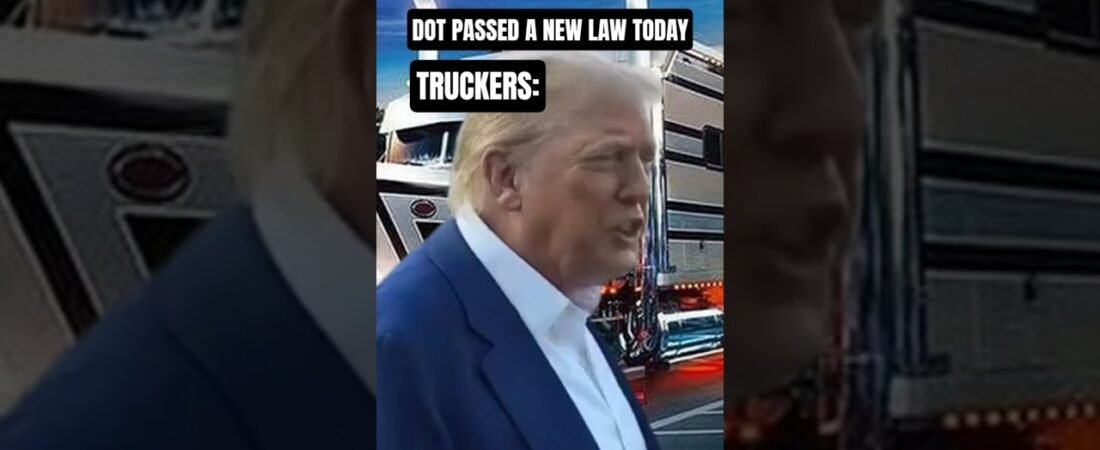 HOW TRUCKERS FEEL ABOUT THE NEW TRUCKING LAWS. Hear what truckers think about it.