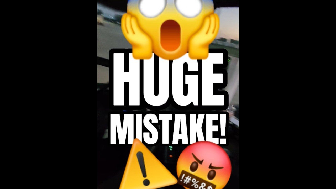HUGE MISTAKE THAT ALMOST COST ME EVERYTHING!