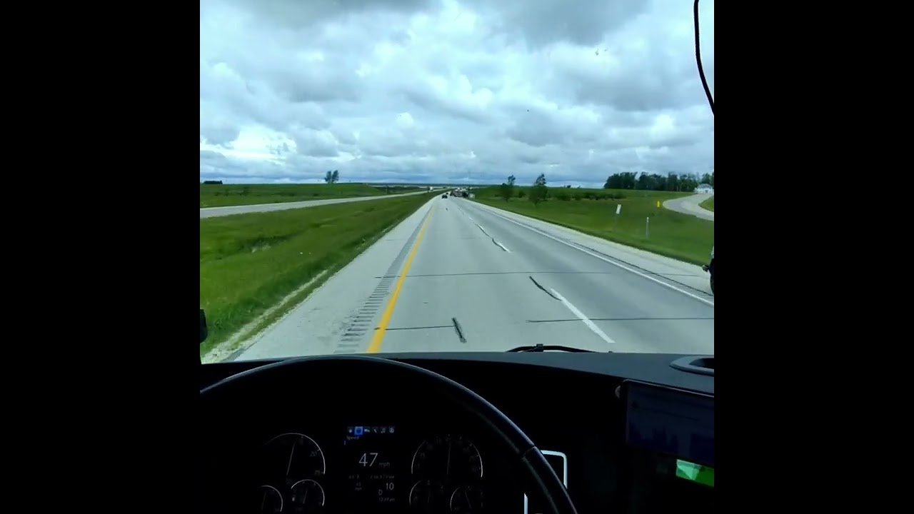 HUGE TORNADO HIT THIS BIG RIG. Turned him upside down in a ditch. Would you have done this too?