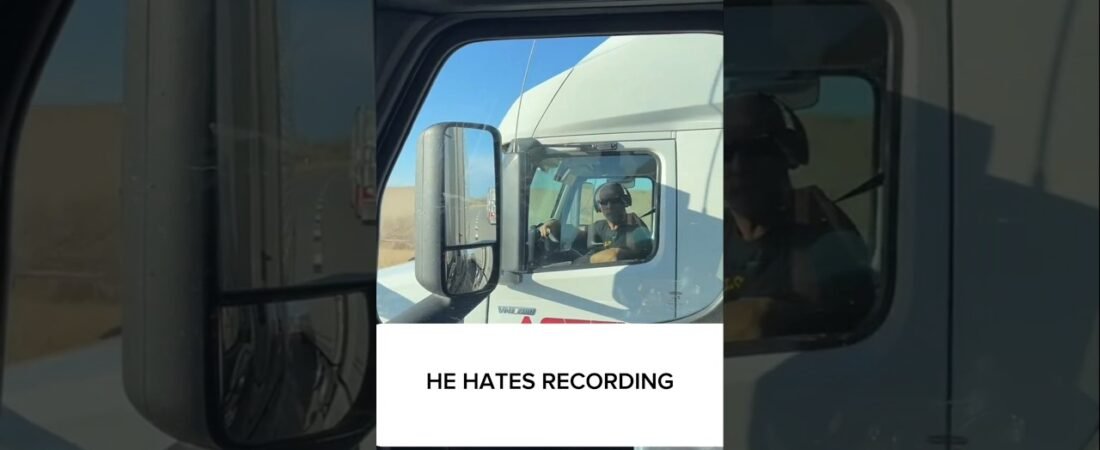 He didn’t like being recorded to he gave me a piece of his mind.