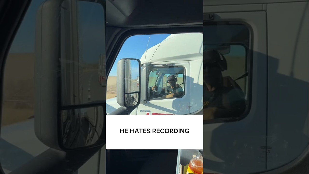 He didn’t like being recorded to he gave me a piece of his mind.