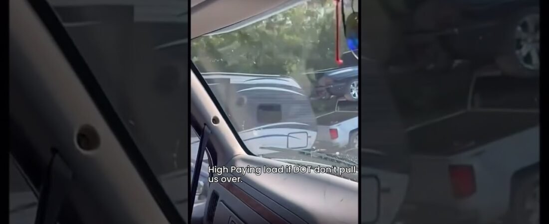 He forgot rule #1. If it don’t look right, haul it at night!