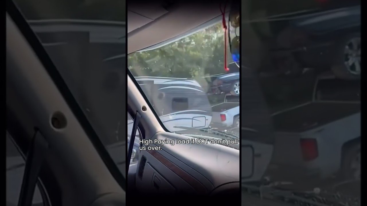 He forgot rule #1. If it don’t look right, haul it at night!