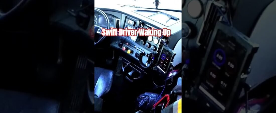 How ALL SWIFT Drivers Wake Up EVERY MORNING! VIDEO OF A REAL Swift Driver/Trainer