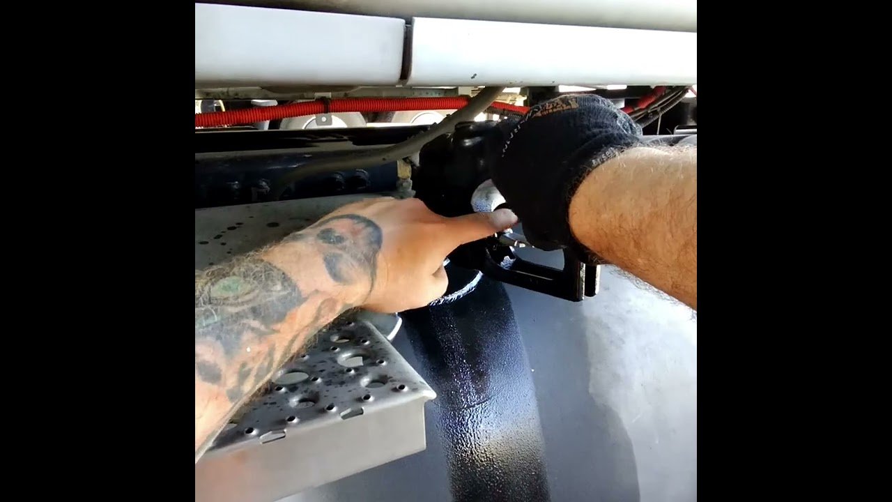 How do I stop this fuel from leaking all over my beautiful Big Rig? Is it me, or is it the pump?