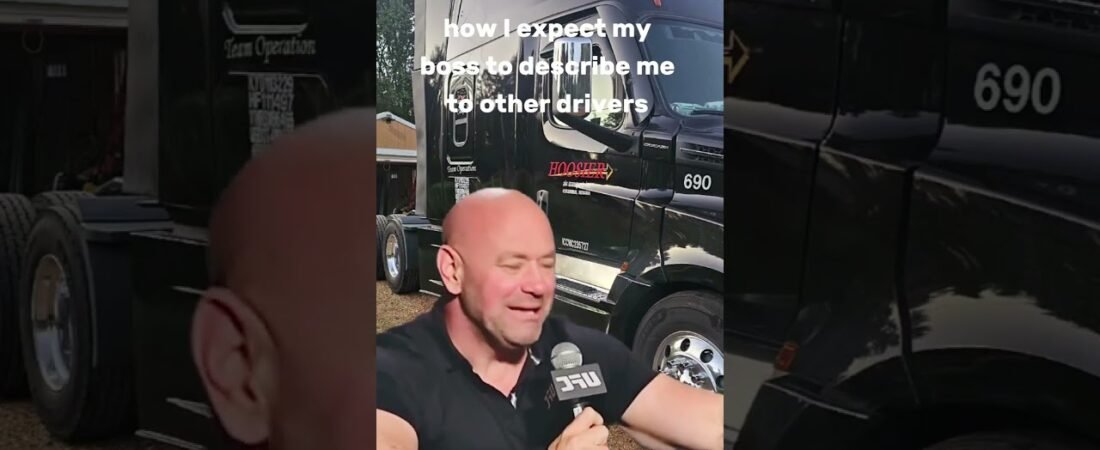 How does your boss describe you to the other drivers?