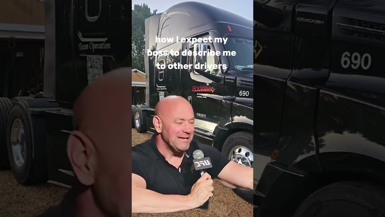 How does your boss describe you to the other drivers?