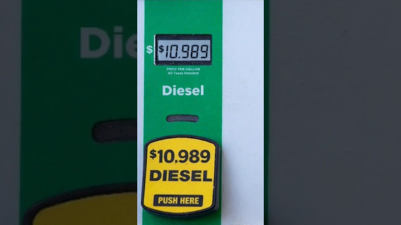 How it feels to fuel a big rig at the truck stop.