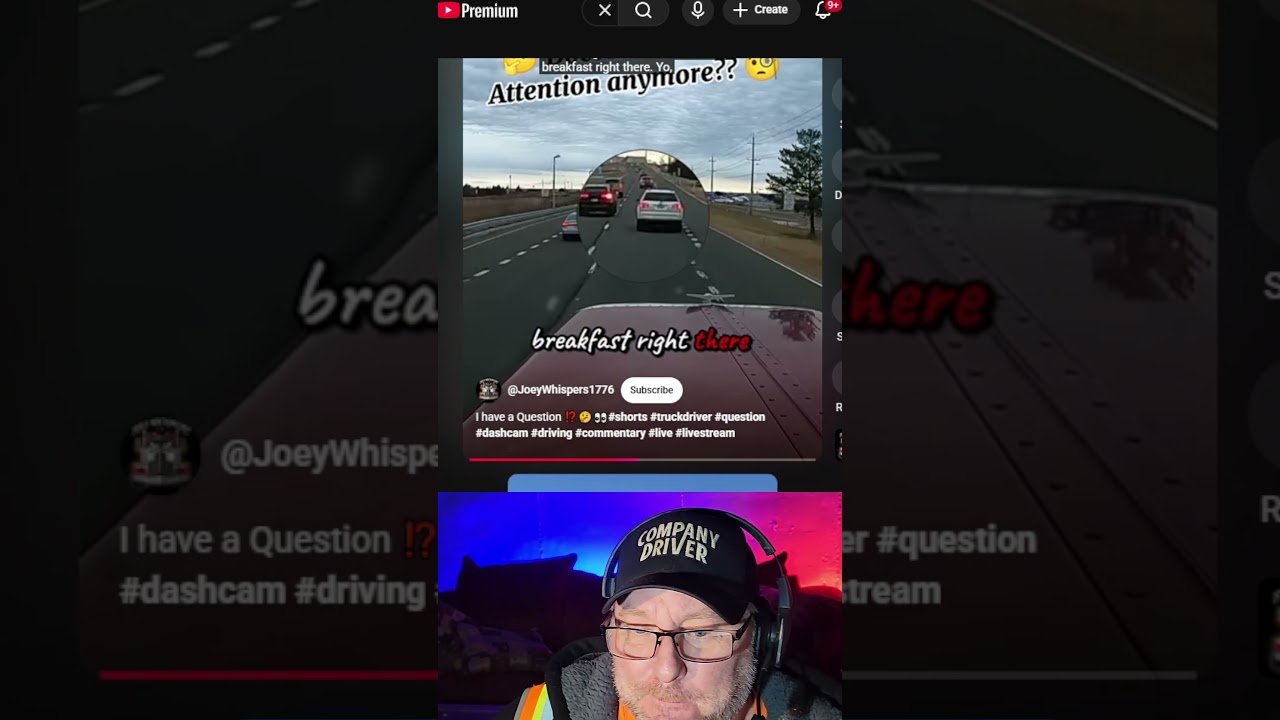 How this trucker avoids every accident is impressive!