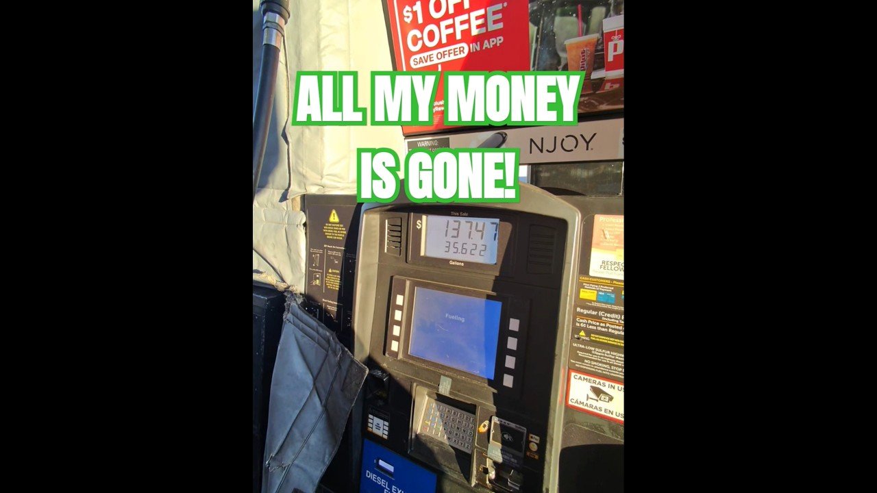 How to SPEND ALL OF YOUR MONEY IN 20 SECONDS. This is why Truckers are POOR!