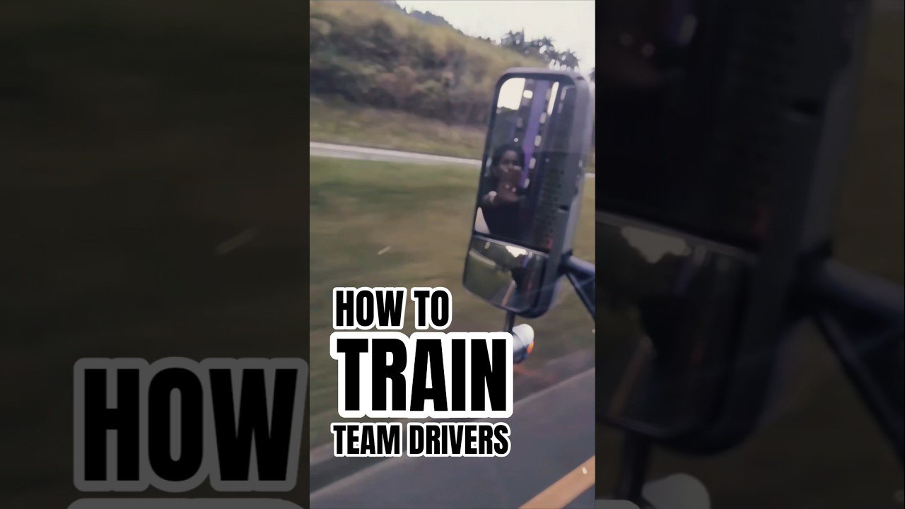 How to Train Team Drivers to do what you want.