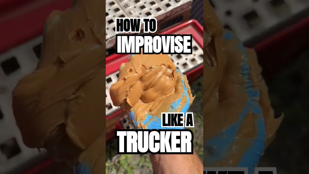 How to improvise like a Trucker. Truck Drivers can make anything happen.
