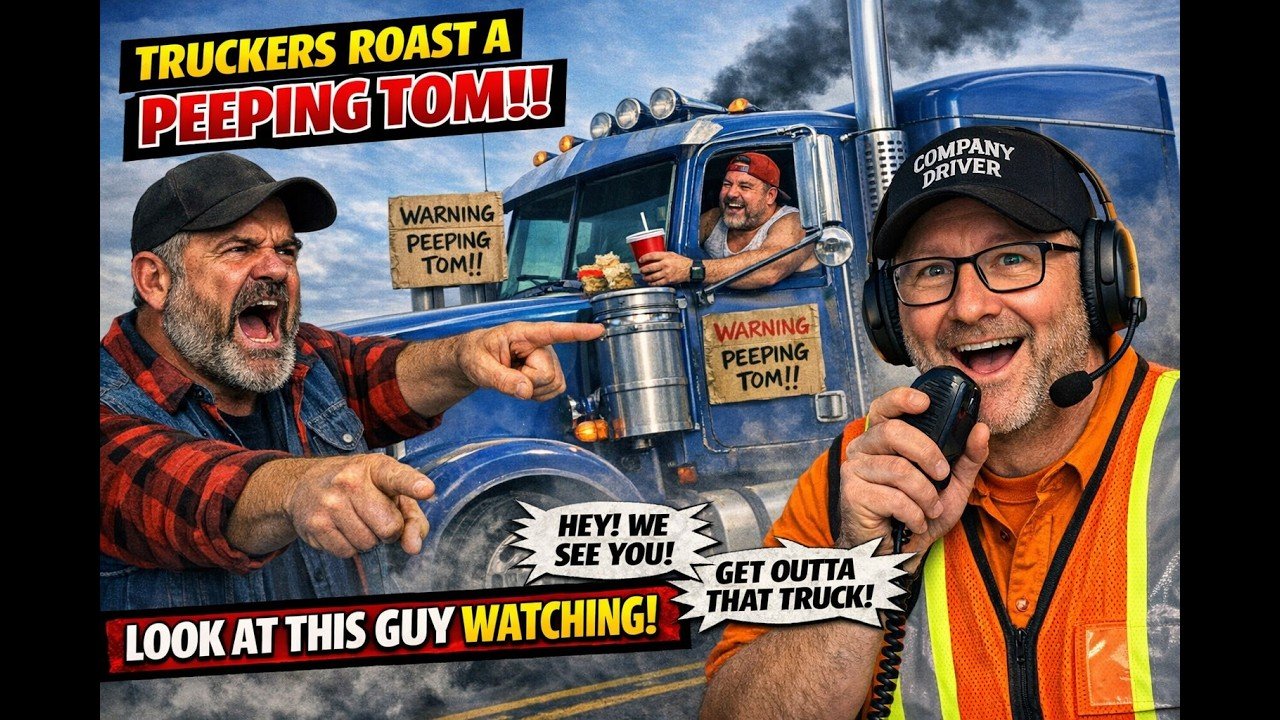 How to use a CB Radio at the Truck Stop! CB Radios help! – If You Laugh, You’re a Trucker #39