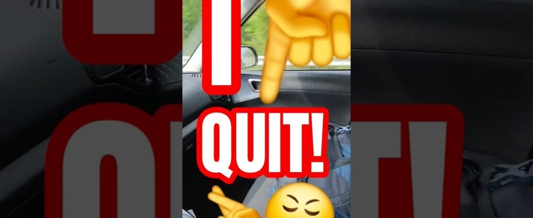 I QUIT MY JOB. NOW WHAT?