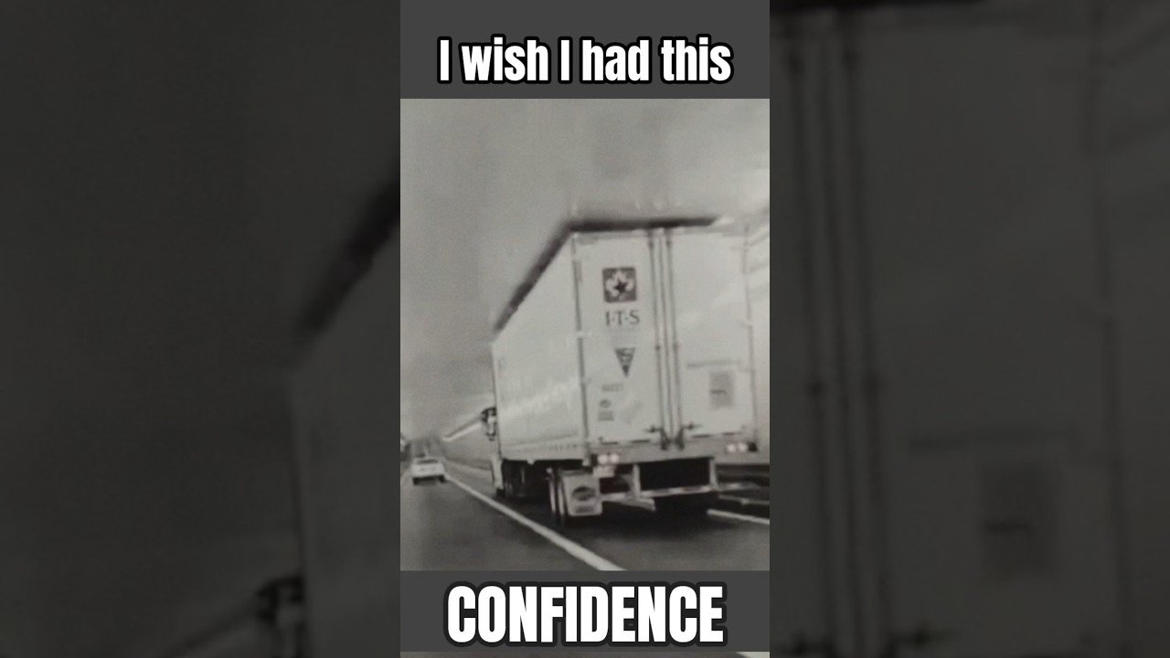 I WISH I HAD THIS CONFIDENCE!