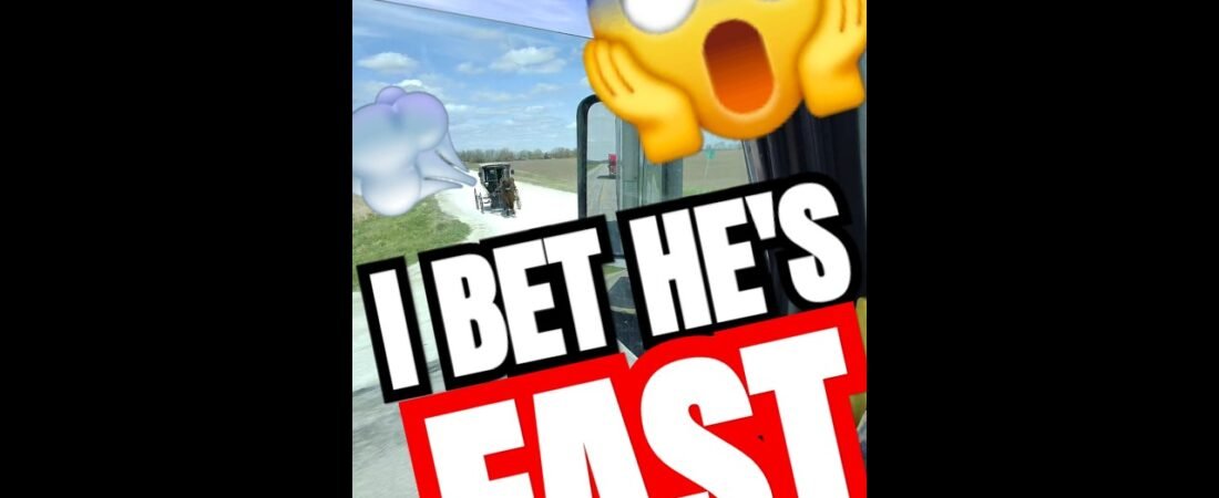 I bet he’s fast! Think he’ll race a Trucker?