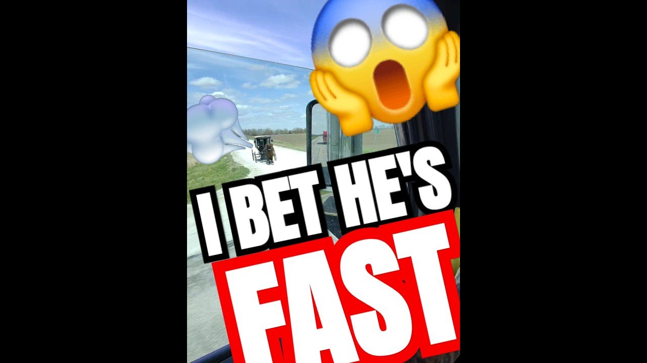 I bet he’s fast! Think he’ll race a Trucker?
