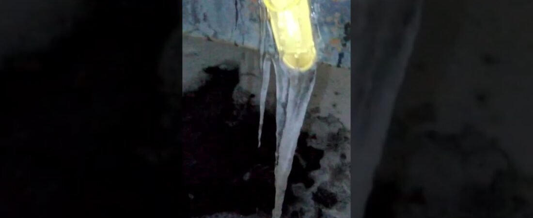 I broke EVERY Icicle at the truck stop!