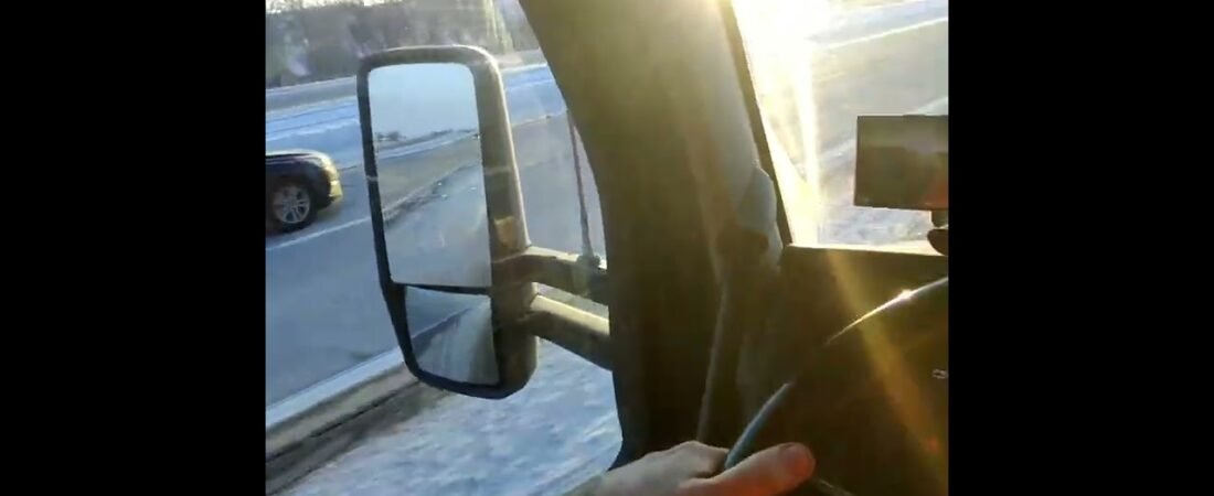 I caught a REAL HIGHWAY FLASHER wearing a trench coat with nothing underneath. Shocking Video! (5)