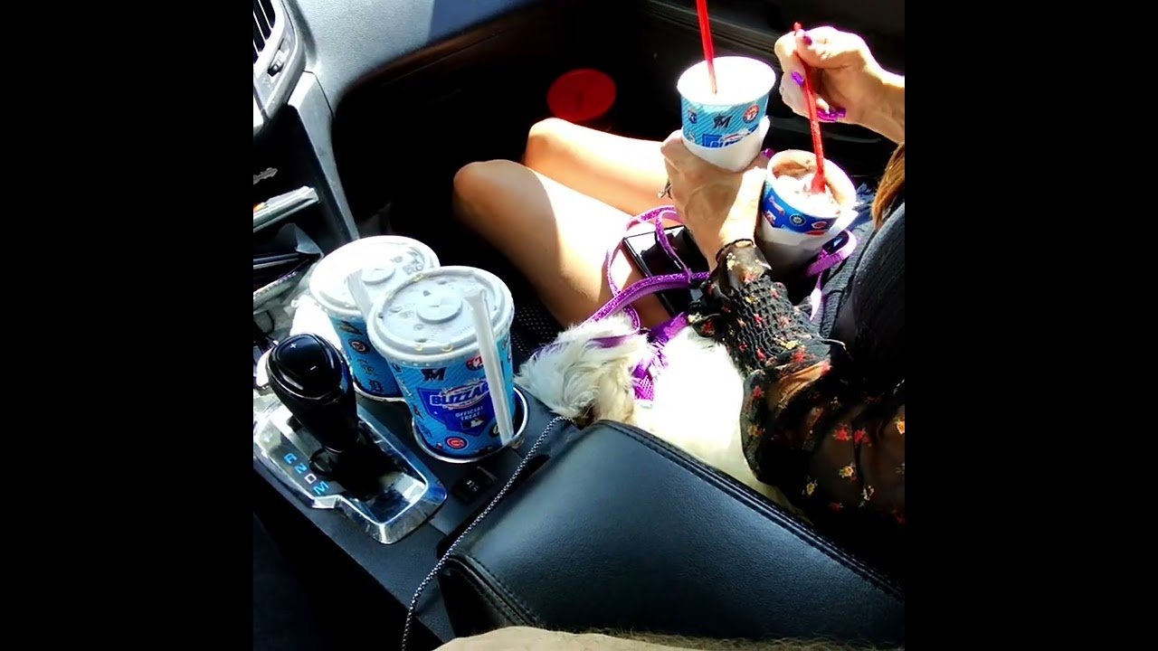 I caught my wife SNEAKING my ice cream from. Dairy Queen!! I didn’t say nothing but I got it on vid!