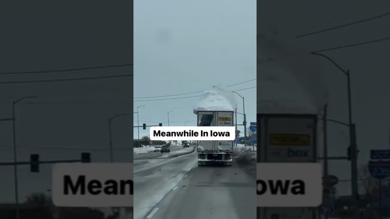 I could follow this trucker around all day! Let’s see what SHE hits next?