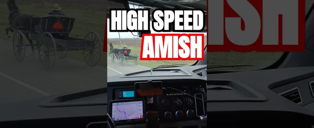 I dont know if I handled this right. Amish Buggies on the highway can be tricky.