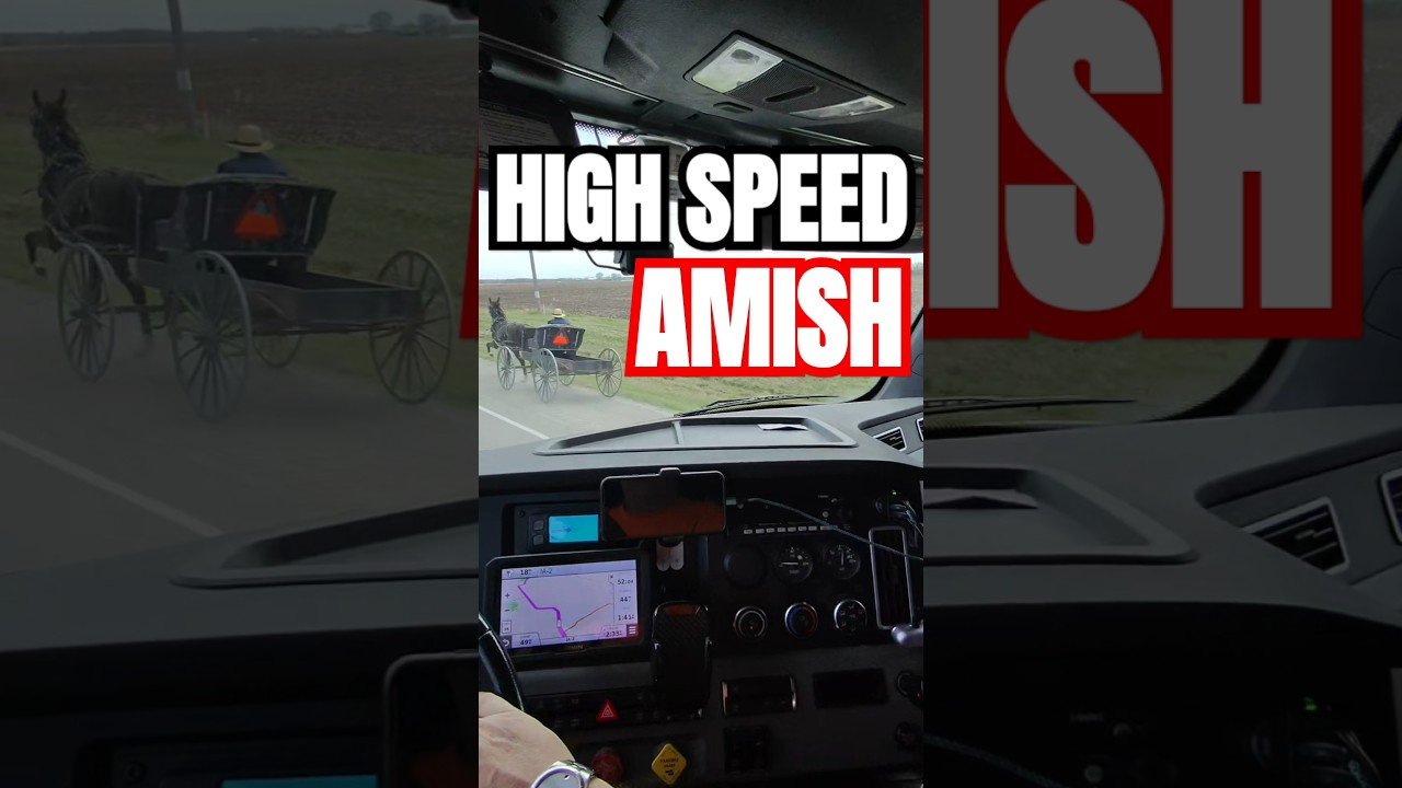 I dont know if I handled this right. Amish Buggies on the highway can be tricky.