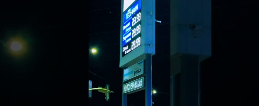 I don’t see an end to this. $30 A GALLON FOR FAS IN AMERICA?